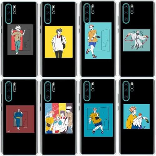 Hot Jujutsu Kaisen Anime Phone Case For Huawei Honor 9 10 20 8A Y9S Lite Pro Y5 Y6 Y7 Y9 2019 7A 7X 8A 8X 8S 9X 10i20i V20 V30 C