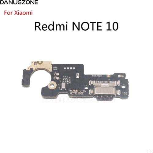 USB Charging Dock Port Socket Jack Plug Connector Charge Board Flex Cable For Xiaomi Redmi NOTE 10 5G