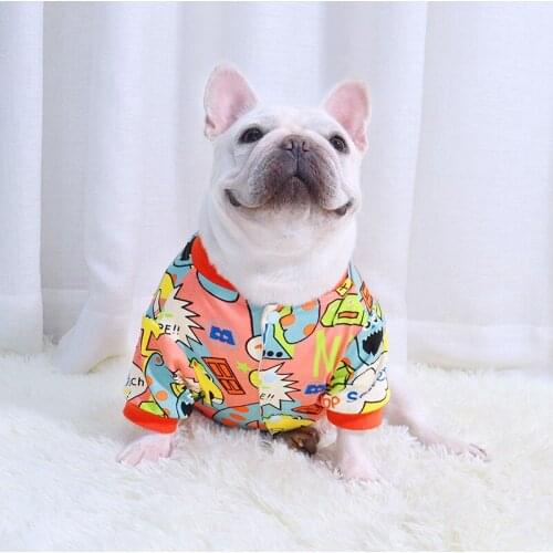 French Bulldog Clothes Winter Pug Dog Clothing Hoodie Poodle Schnauzer Welsh Corgi Costume Frenchie Dog Coat Outfit Dropshipping