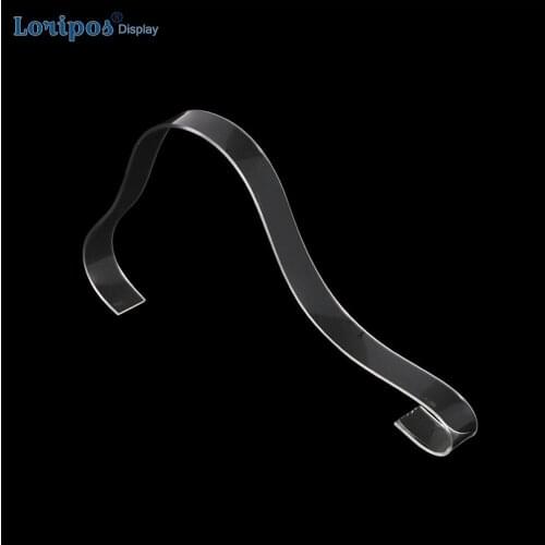 Fashion Womens Sandal Display Stand Clear Acrylic Shoe Display Rack Stand Shoe Holder Shoe Support For Womens Shoe Store 10pcs