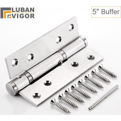 High quality ,Quiet hinge,304 Stainless steel positioning, springs buffering hinge, 90 degree , Hardware