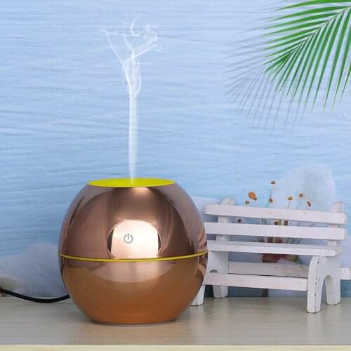 New Aroma Diffuser Oil Aromatherapy usb Air Humidifier Ultrasonic Mini USB Electric Air Diffuser For Home Office 7 Color Light