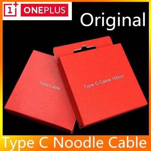 Original Oneplus 2 Charger USB Type c Cable 100cm/150cm Red Noodle Cable Type C Data Cable For A plus 2 Smartphone