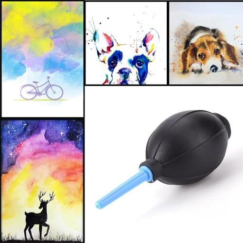 Useful Rubber Air Blower Tool for Card Making Dispersing Alcohol Inks Hand Held Cleaning Tools For Sensor Computer Keyboard New