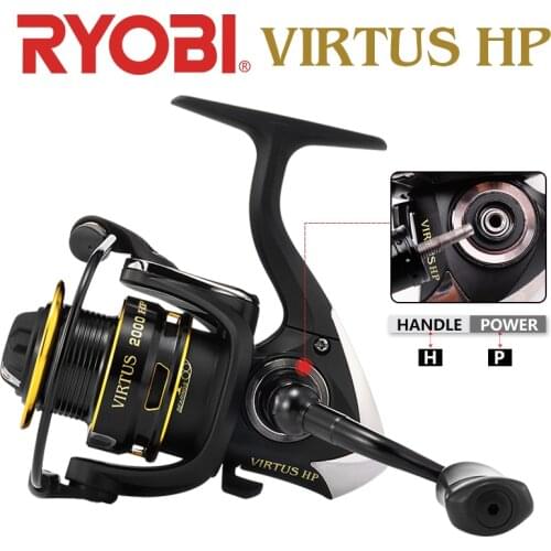Premium Japanese brand RYOBI VIRTUS saltwater Fishing Reels2000--8000 Max Drag 6-10KG Spinning reelsbass carp fishing reel