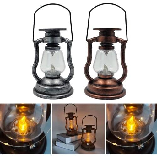Solar LED Camping Lantern Flashlights - Warm Light Portable for Hiking Emergencies Hurricanes Outages Storms Fishing Lamp Lights