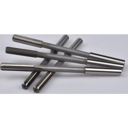 2-10mm H7 Machine Reamer High Speed Steel Rotating Tools Core Drill Bit Straight Shank Milling Reamer Woodworking Tools