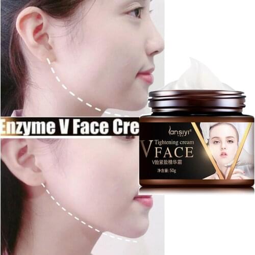 V-shape Face Slimming Collagen Cream Face Line Lifting Firming Moisturizing Cream Remove Double Chin Cheek Beauty Massage Cream