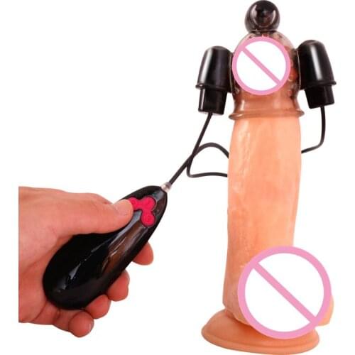 Remote Control Glans Vibrator Penis Stimulate Massager Bullet Vibrator Male Masturbator Delay Ejaculation Trainer Sex Toy S11