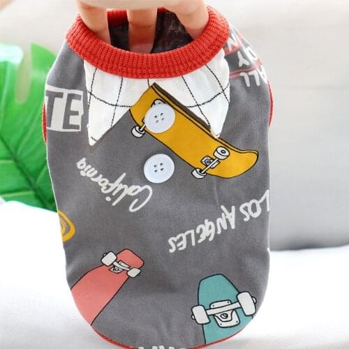 Pet Vest Dog Clothes Summer Cat Coat Puppy Apparel Yorkshire Bichon Poodle Pomeranian Yorkies Schnauzer Dog Clothing Pet Outfit