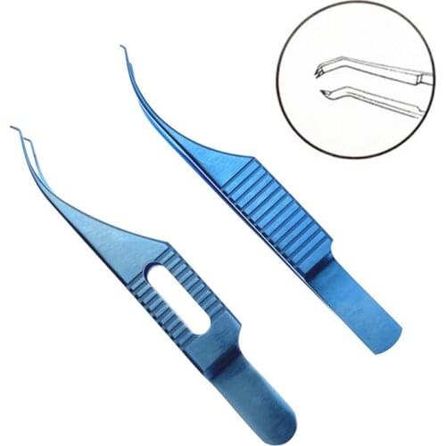 Colibri beaked fine pierse tips Toothed Forceps Dental tweezers ophthalmic surgical tools