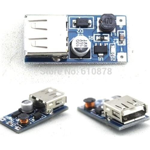 10pcs/lot,New 0.9-5V To 5V 600mA USB Charger DC-DC Converter Step Up voltage Module Boster