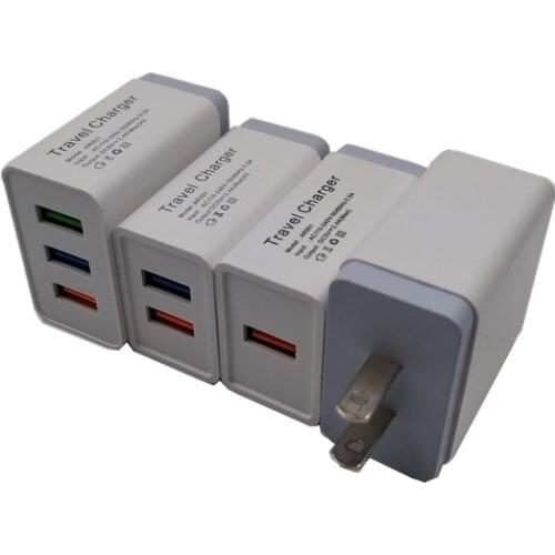 5V 2.4A USB Charger for iPhone X 8 7 iPad Fast Wall Charger US Adapter for Samsung S9 Xiaomi Mi 8 Mobile Phone Charger