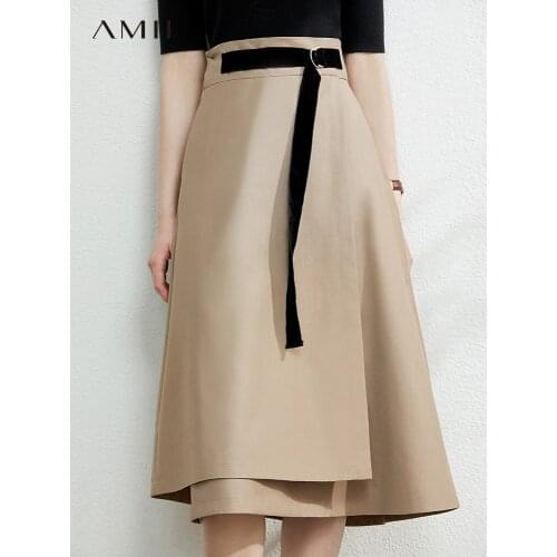 Amii High Waist Skirts For Women
