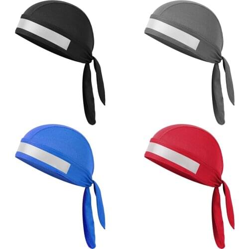 Quick Dry Cycling Cap Head Scarf Breathable Multi Function Men Bike Headband Cycling Bandana Pirate Head Scarf