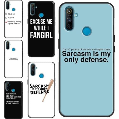Teen Wolf Quotes TV Series Case For OnePlus 8 Pro 9 Pro Nord 7T 8T 9R Cover For Realme C21 C15 C11 C3 GT Q3 6 7 8 Pro