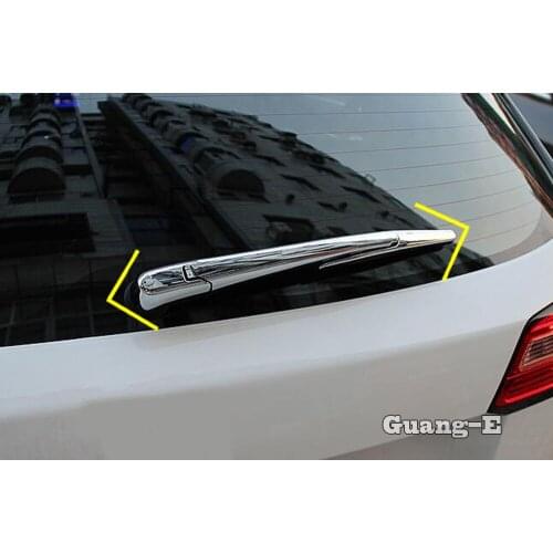 For Honda HRV HR-V Vezel 2019 2020 Car style trim windscreen trim ABS chrome car rear glass wiper nozzle tail window frame 3pcs