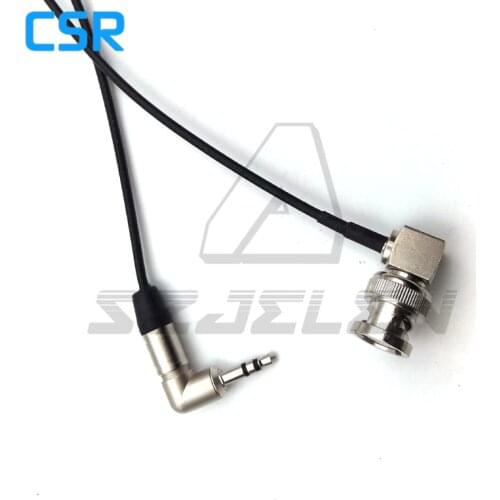 BNC to 3.5mm for TENTACLE SYNC Timecode Cable for CANON C300/500 sony f55/arri amira/ZOOM F8 Timecode Cable