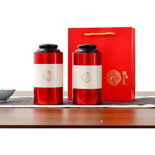 Xin Jia Yi Packaging Round Metal Containers With Screw Lid Wholesale Tin Containers With Lids Large Capacity Tea Tin Container