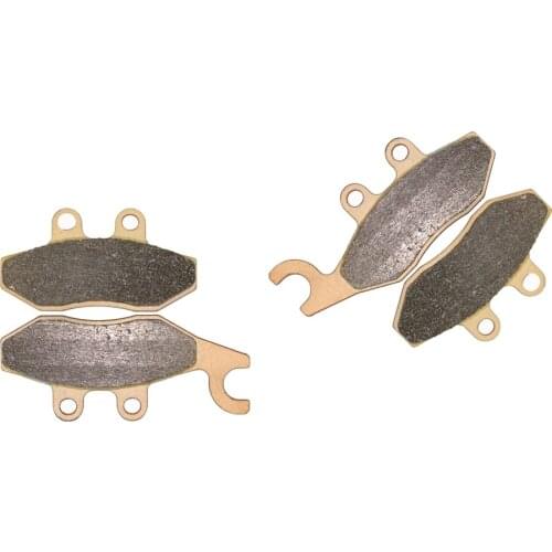 Brake Pill Pads Set fit PIAGGIO VESPA Street 250 Beverly Carb. 2004 2005 2006 2007 Front Rear