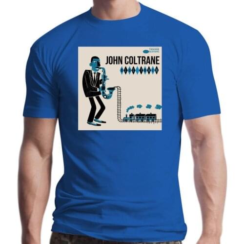 New Jazz Coltrane - Blue Train T Shirt Blue Train Train Jazz Sax Saxophone Music Jazz Tshirt Jazz Shirt Jazz Music John