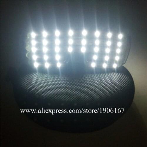 New Design Led Luminous Glasses Halloween Christmas Led Glaases Light Up Eyewear For DJ Club Stage Show Festive Party Glasses