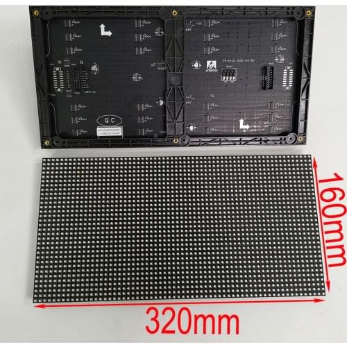 320X160mm Size P5 Indoor LED Display Board Module HD Full Color P2 P2.5 P3 P4 P6 LED Sign LED Wall Panel Unit Board Cheap Price