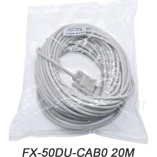Well Tested Cable FX-50DU-CAB0 FX-50DU-CAB0-20M For FX0 FX2n FX1N F940 F930 PLC GOT-F940 GOT-F900 HMI GS2107 GT15 GT11