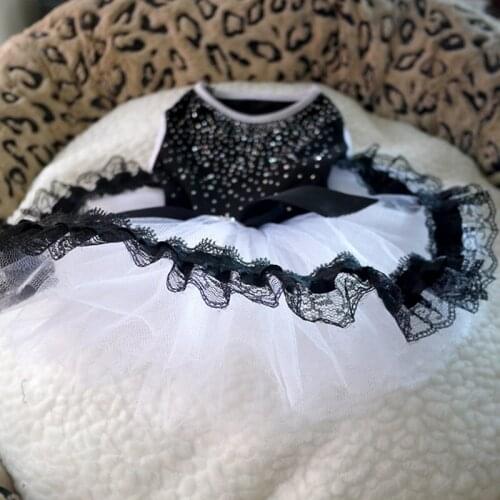 A Small Dog Cat Dress Shirt Bowknot Design Pet Puppy Skirt Spring Summer Apparel