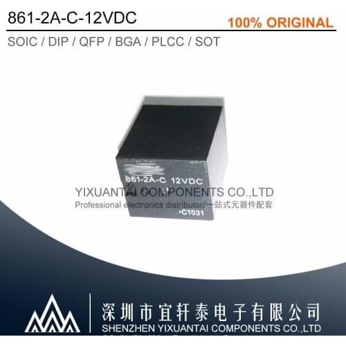 5pcs/lot Free shipping 100% original 861-2A-C-12VDC 861-2A-C-DC12V DIP5