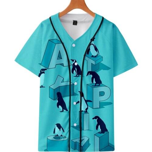 Atypical TV Series 3D Prints Baseball T-shirt Women/Men Fashion Summer Short Sleeve Tshirt Hot Sale Streetwear Clothes
