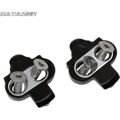 Mountain Bicycle Spinning Screws Pedal Accessories Steel Cycling Universal Camping For Shimano SPD Bike Cleat Outdoor Sports Set