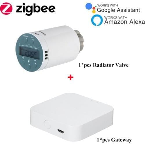 SEA801-ZIGBEE Tuya Thermostat Controller Heating Accurate TRV Smart Termostato Radiator Valve Programmable Remote Controller