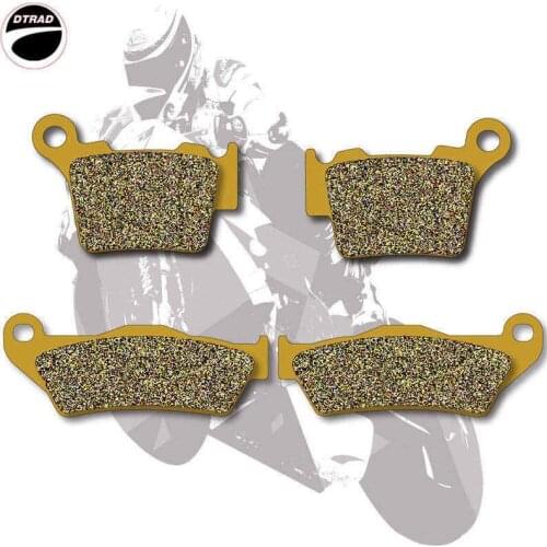 Moto Brake Pads Front+Rear For KTM XC 200 06-09 XC/EXC 250 04-07 EXC-F 250 06-07 SX 250 03-08 SX 250 2T 09-14 SX-F 250 05-08