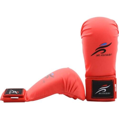Adults Kids Karate Gloves Children Boxing Glove Taekwondo Protector Pads Sanda Kickboxing Thai Muay MMA Training Equipments