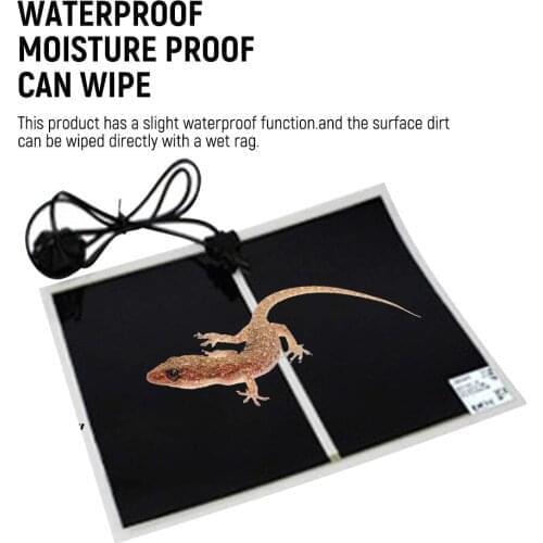 Reptiles Heat Mat 14W 20W Adjustable Temperature Controller Mats For Turtle Lizard Snake Tortoise Pet Supplies