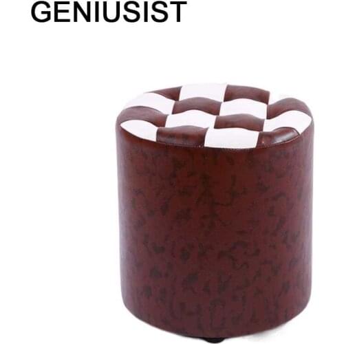 Footstool Rangement Dressing Almacenaje Storage Ottoman Small Chair Change Shoes Sgabello Taburete Tabouret Poef Foot Stool