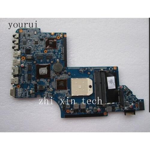 Yourui For HP DV6 DV6-6000 Laptop motherboard 640454-001 640454-601 Mainboard DDR3 Fully tested
