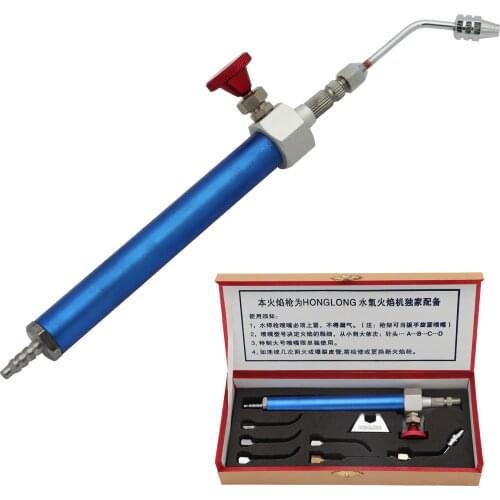 Jewelry Tool Water Oxygen Welding Torch With 5 Tips Jewelry Hydrogen Equipment GoldsmithS Tools