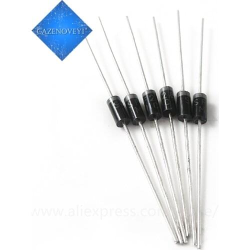 100pcs/lot SF28 Super Fast Rectifier Diode 2A 600V DO-15 In Stock