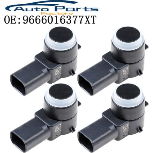 4 PCS New PDC Parking Sensor For Citroen Peugeot C4 C5 C6 308 407 2000-2014 0263003893 9666016377 PSA9666016377XT 9666016377XT
