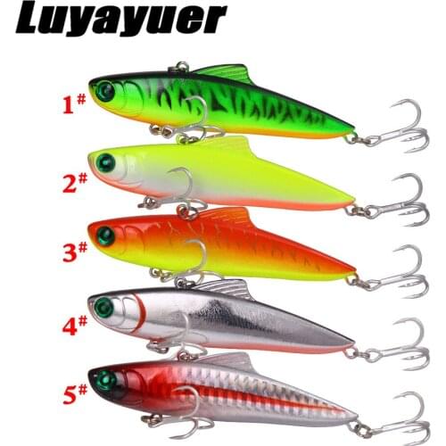 5Pcs Minnow Double Jointed Swimbaits 21g Vibration Hard Lures Artificial Baits for Bass Trout Walleye Fishing