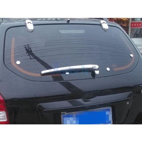 Accessories For Hyundai Tucson 2005-2012 Rear Window Blade Cover Wiper Protector Garnish Moulding Trims Chrome Auto Car-styling
