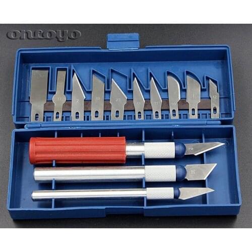 Computer Embroidery Machine Accessories - BARUDAN Six A Generation Of Fixed Knife H 13PCS Hobby Knife Set