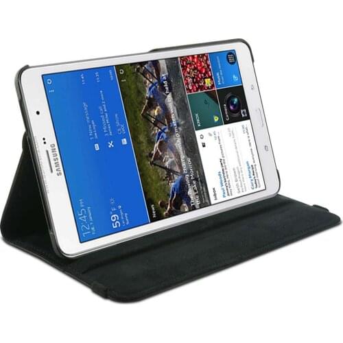 360 Rotating SM T320 T321 T325 book cover case-Smart Leather Case Cover For samsung galaxy tab Pro 8.4 (Wake & Sleep Function)