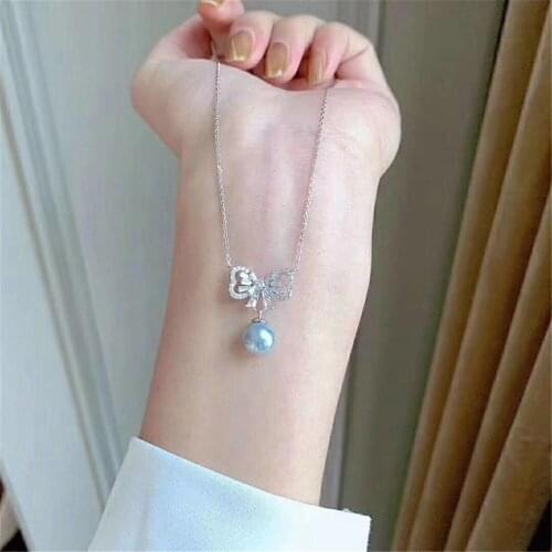 Pure silver Empty set of Necklace Chains For Jewelry Making Diy Supplies Handmade Jewelry Accessories