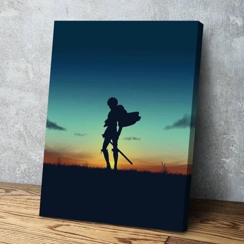Modular Hd Prints Anime Attack On Titan Sky Cool Pictures Home Decoration Painting Canvas Poster Frame Wall Art For Living Room