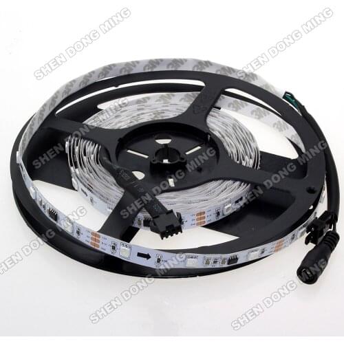 NEW 5m UCS1903 led light 30leds/m 10IC/M non-waterproof 5050 changeable RGB led strip pixel, rope neon light, Tira led lamp