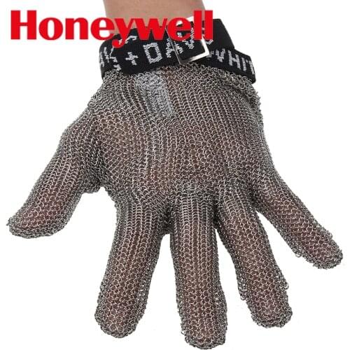 Anti-cutting gloves, steel wire gloves, anti-cutting fish-killing metal iron household gloves