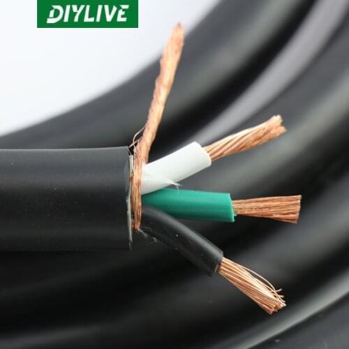 DIYLIVE 2m Clearance special US monster copper 400 signature version fever bravery machine power amplifier CD power cord loose